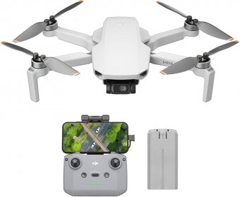 DJI Mini 4K, Drone Caméra 4K UHD, Moins de 249 g, Stabilisation de la Nacelle à 3 Axes, Transmission Vidéo sur 10 km, Retour Auto, Résistance au Vent, Temps de Vol max. de 31 min, C0, QuickShots 