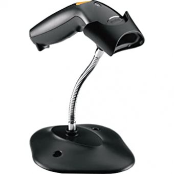 Zebra LS1203, USB Kit, Black. Inc:  Cable USB and Stand EMEA, 