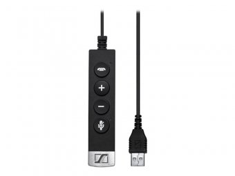USB-CC 6x5 - Câble pour casque micro - USB (M) pour mini jack 4 pôles (F) - moulé - pour Sennheiser Century SC 635, SC 665 