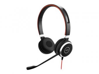 Jabra Evolve 40 UC stereo - Micro-casque - sur-oreille - filaire - jack 3,5mm 