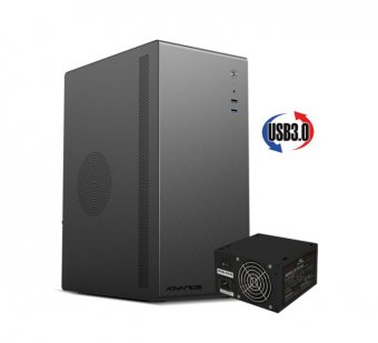 ADVANCE Boîtier Moyen tour Micro ATX OPTIMA avec alimentation 350W 