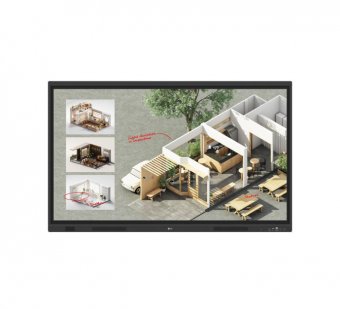 LG - Afficheur tactile 55" 55TR3DQ Android 14 400cd 