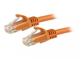 15m Orange Snagless Cat6 UTP Patch Cable 