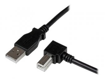 3m USB 2.0 A to Right Angle B Cable M/M 