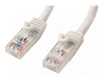 7m White Snagless UTP Cat6 Patch Cable 