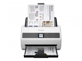 Epson WorkForce DS-970 - Scanner de documents - Capteur d'images de contact (CIS) - Recto-verso - A4 - 600 dpi x 600 dpi - jusqu'à 85 ppm (mono) / jusqu'à 85 ppm (couleur) - Chargeur automatique de documents (100 feuilles) - jusqu'à 9000 pages par jour - 