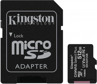 512GB micSD Canvas Select Plus Card+ADP 