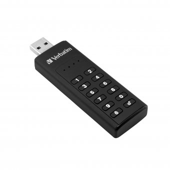 Verbatim Keypad Secure - Clé USB - chiffré - 128 Go - USB 3.0 