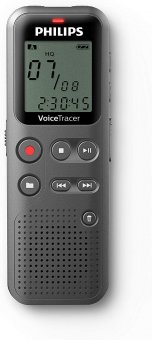 Philips Voice Tracer DVT1110 avec 4 Go Gris 