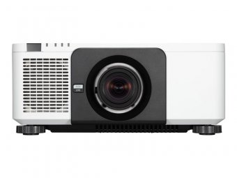 NEC PX1004UL - Projecteur DLP - laser/phosphore - 3D - 10000 ANSI lumens - WUXGA (1920 x 1200) - 16:10 - 1080p - objectif zoom - LAN - blanc - avec NP18ZL lens 