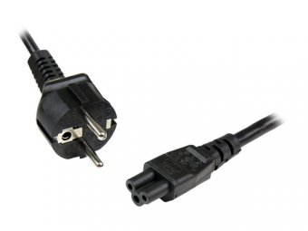 2m C5 Laptop Power Cord - Schuko CEE7 