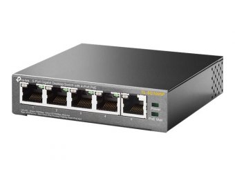 TP-LINK Switch TL-SG1005P 5xGBit (4xPoE / 65W) Unmanaged 