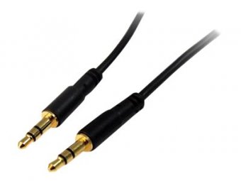 4.5m Slim 3.5mm Stereo Audio Cable M/M 