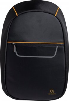 Exacompta - Sac à dos Ordinateur Exactive - compartiment protégé pour mettre un ordinateur portable - port USB et cables intégrés 