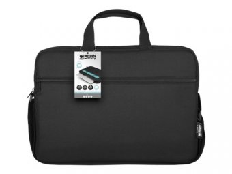 Urban Factory Nylee Toploading Laptop Bag 12.5" Black - Sacoche pour ordinateur portable - 12" - noir 