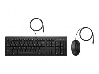 HP 225 Wired Mouse and KB EMEA-INTL 