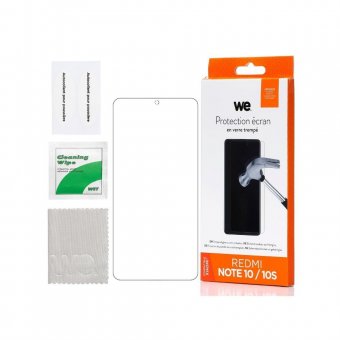 ***WE Verre trempé XIAOMI REDMI NOTE 10 / REDMI NOTE 10S 