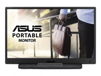 ASUS ZenScreen MB166B - Écran LED - 15.6" - portable - 1920 x 1080 Full HD (1080p) @ 60 Hz - IPS - 250 cd/m² - 1000:1 - 25 ms - USB 