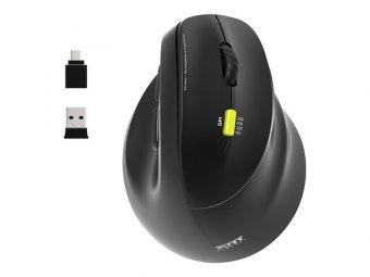 910007  MOUSE ERGONOMIC RECHARGEABLE BT+ RF 2,4 GHZ-ERGO SHAP-RIGHT HAND RET 
