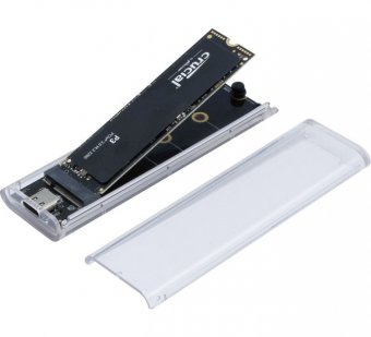 Boîtier aluminium LINDY pour cartedisque dur SSD M.2 NVMe