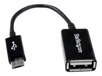 5in Micro USB to USB OTG Host Adapter 