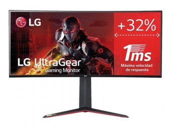 LG UltraGear 34GN850P-B - Écran LED - jeux - incurvé - 34" (34" visualisable) - 3440 x 1440 UWQHD @ 144 Hz - Nano IPS - 500 cd/m² - 1000:1 - DisplayHDR 400 - 1 ms - 2xHDMI, DisplayPort 