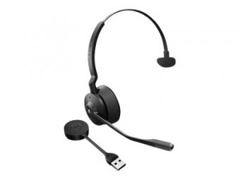 Jabra Engage 55 Mono - Micro-casque - sur-oreille - DECT - sans fil - Certifié pour Microsoft Teams 