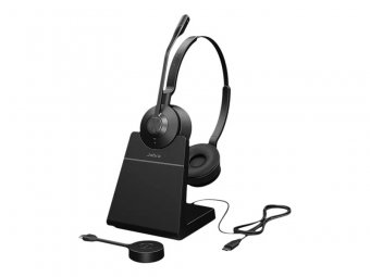 Jabra Engage 55 Stereo - Micro-casque - sur-oreille - DECT - sans fil - Optimisé pour la CU 