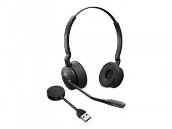 Jabra Engage 55 Stereo - Micro-casque - sur-oreille - DECT - sans fil - Certifié pour Microsoft Teams 