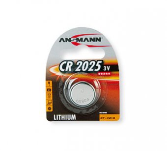 ANSMANN Piles lithium 5020142 CR2025 blister de 1 