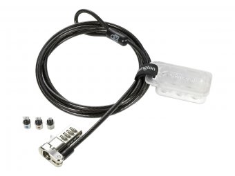Kensington Universel 3-in-1 Combination Laptop Lock - Resettable - Câble de sécurité - 1.8 m 