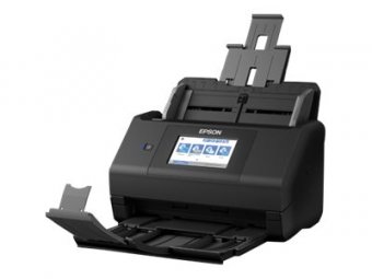 Epson WorkForce ES-580W - Scanner de documents - Capteur d'images de contact (CIS) - Recto-verso - 215.9 x 6096 mm - 600 dpi x 600 dpi - jusqu'à 35 ppm (mono) / jusqu'à 35 ppm (couleur) - Chargeur automatique de documents (100 feuilles) - jusqu'à 4000 pag 