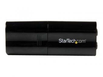 StarTech.com Carte son USB - Adaptateur audio 3,5 mm - Carte son externe - Noir - Carte son externe (ICUSBAUDIOB) - Carte son - stéreo - USB 2.0 - pour P/N: MU15MMS, MU6MMS, TB33A1C 