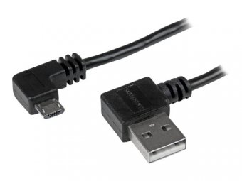 1m 3 ft Right Angle Micro-USB Cable 