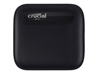Crucial X6 - Disque SSD - 1 To - externe (portable) - USB 3.1 Gen 2 (USB-C connecteur) - noir 