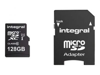 Integral UltimaPro - carte mémoire flash - 128 Go - microSDXC UHS-I 