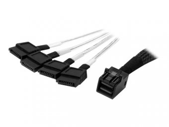 1m SFF-8643 to 4x SATA Cable 
