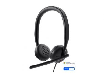 Dell Wired Headset WH3024 - micro-casque - USB-C 