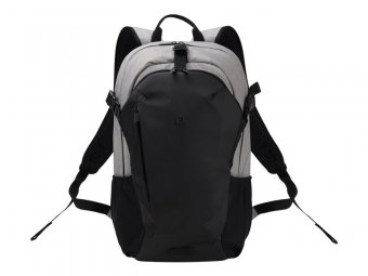 DICOTA Backpack GO - Sac à dos pour ordinateur portable - 13" - 15.6" - gris clair 