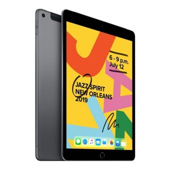 Apple iPad 10,2" 128 Go [Wifi + Cellulaire, Modèle 2019] gris sidéral reconditionné 