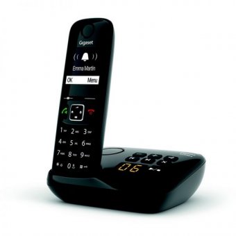 Gigaset AS690A Téléphone sans fil DECT avec répondeur 