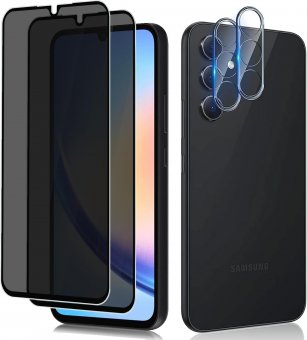YISPIRIN Filtre Anti-Espion Protection écran Compatible avec Samsung Galaxy A34 5G 