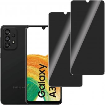 LERINNA Confidentialité Protecteur d'Écran Verre Pour Samsung Galaxy A33 