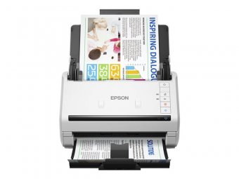 Epson WorkForce DS-530II - Scanner de documents - Recto-verso - 215.9 x 6096 mm - 600 dpi x 600 dpi - jusqu'à 35 ppm (mono) / jusqu'à 35 ppm (couleur) - Chargeur automatique de documents (50 feuilles) - jusqu'à 4000 pages par jour - USB 3.0 