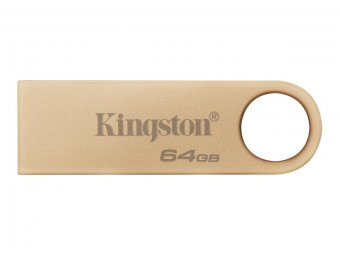 Kingston DataTraveler SE9 G3 - Clé USB - 64 Go - USB 3.2 Gen 1 - or 