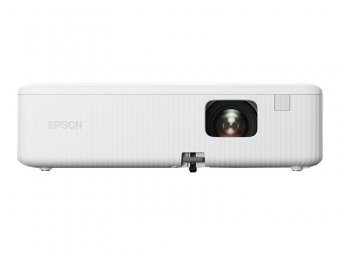 Epson CO-W01 - Projecteur 3LCD - portable - 3000 lumens (blanc) - 3000 lumens (couleur) - WXGA (1280 x 800) - 16:10 - blanc et noir 