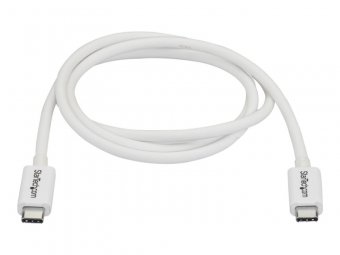 1m Thunderbolt 3 Cable 20Gbps - White 