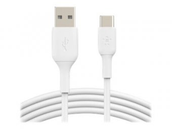USB-A to USB-C Cable 1M White 