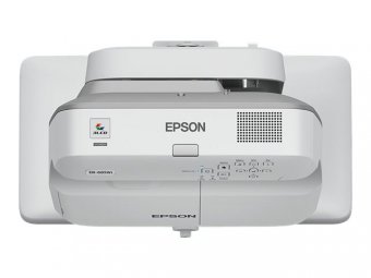 Epson EB-685Wi - Projecteur 3LCD - 3500 lumens (blanc) - 3500 lumens (couleur) - WXGA (1280 x 800) - 16:10 - 720p - LAN - gris, blanc 