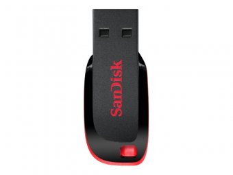 SanDisk Cruzer Blade - Clé USB - 16 Go - USB 2.0 - bleu électrique 
